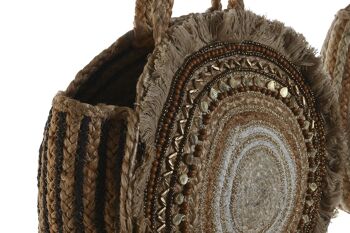 SAC JUTE 36X11X36 2 ASSORTIMENTS. BO206575 2