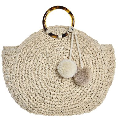 BOLSO ALGODON 38X10X43 NATURAL BO196179