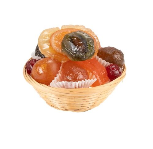 Assortiment de fruits confits glacés "La Paille" 250g