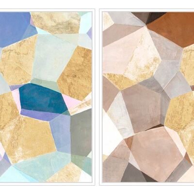 PICTURE PS CANVAS 103X4,5X103 ABSTRACT 2 ASSORTMENTS. CU186991