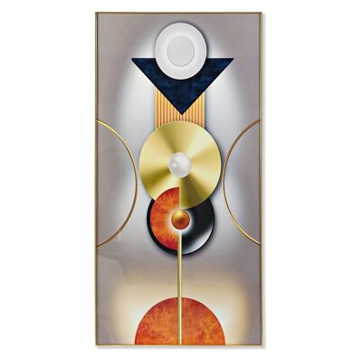 ALUMINUM PAINTING MDF 80X3X160 MODERN PORCELAIN CU193324