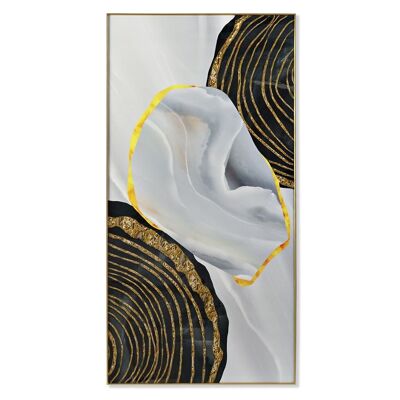 ALUMINUM PICTURE MDF 80X3X160 ABSTRACT PORCELAIN CU193327