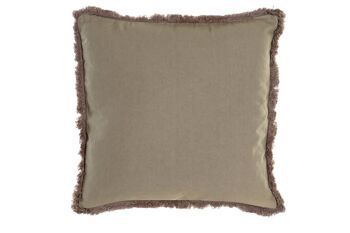 COUSSIN EN COTON 50X15X50 760 GR, ÉVENTAIL MARRON CJ185042 3