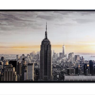 PICTURE CANVAS PS 144X3,5X84 NEW YORK FRAMED CU159486