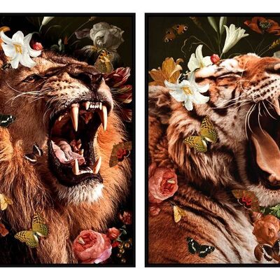 PICTURE PS CANVAS 83X4,5X123 WILD 2 ASSORTMENTS. CU186953