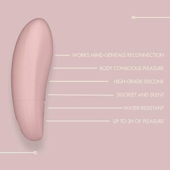 MASAJEADOR VIBRADOR PERSONAL - Natural Sex - Bijoux Indiscrets - 3