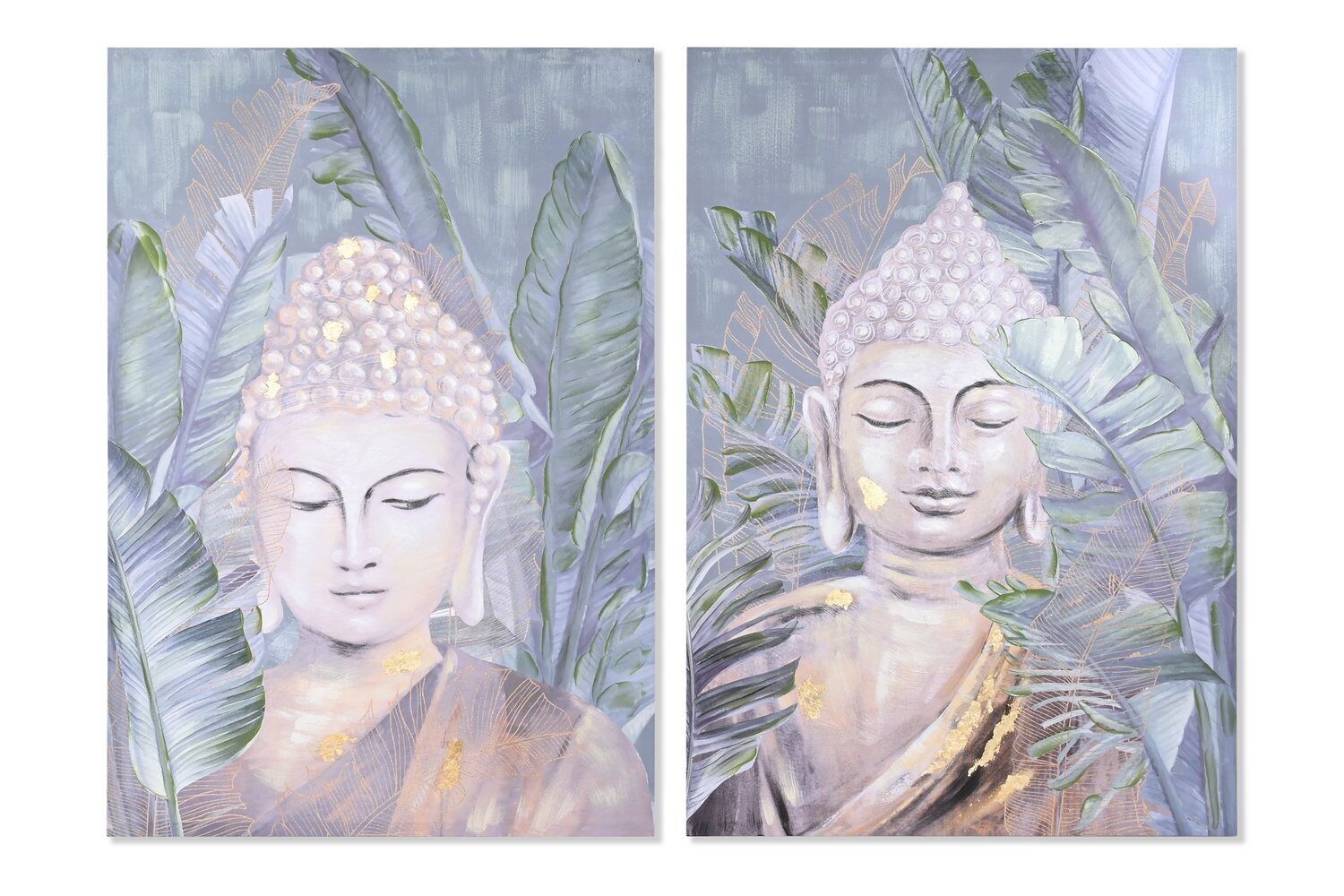 LEINWANDBILD 80X2,8X120 TROPISCHER BUDDHA 2 SORTIERT. CU204639