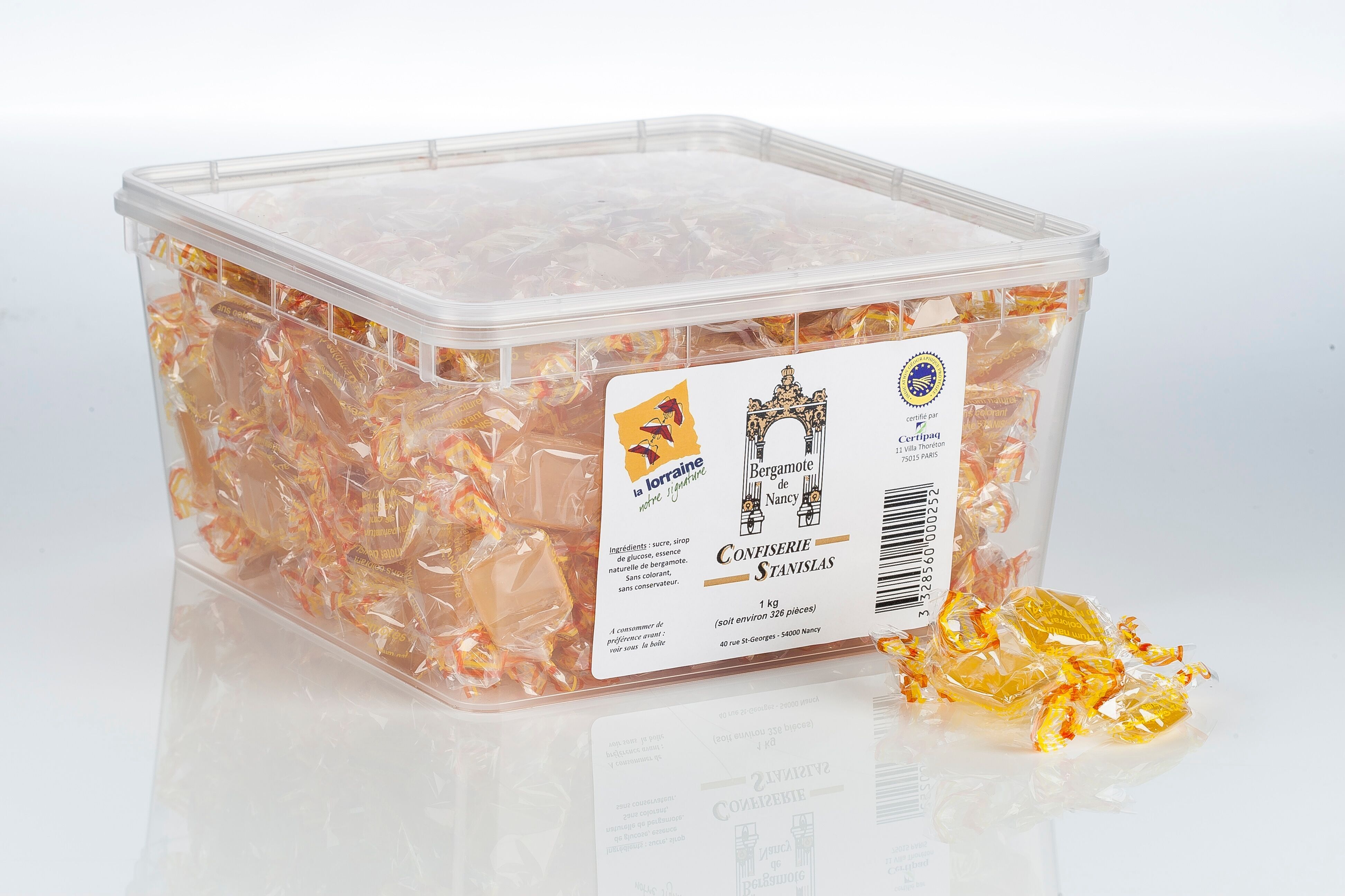 Bergamotto di Nancy IGP sv da 1 kg