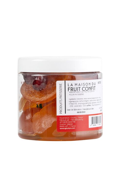 Assortiment de fruits confits pour pâtisserie 500g