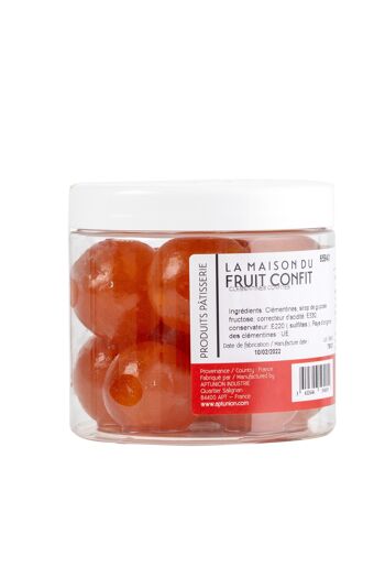 Pot de clémentines confites Corse 500g