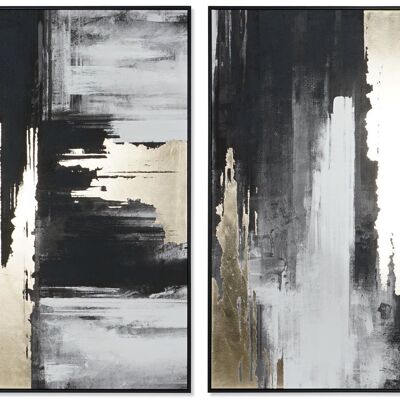 PICTURE PS CANVAS 100X4X140 ABSTRACT 2 ASSORTMENTS. CU207741