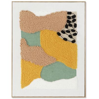 CUADRO POLIESTER PS 60X3,5X80 ABSTRACTO ENMARCADO CU208072