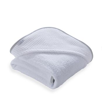 Serviette à capuchon gaufrée pour bébé 2