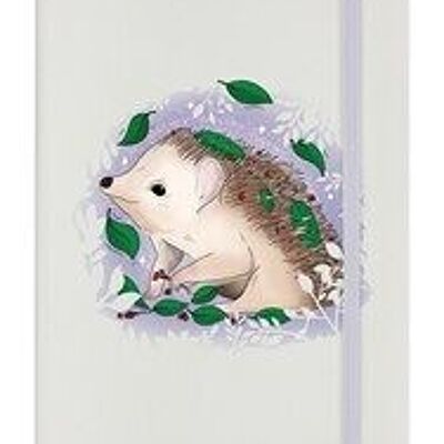 Foraging Familiars Hedgehog Cream A5 Hardcover-Notizbuch