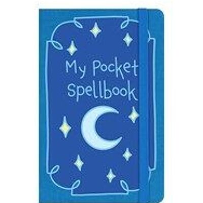 My Pocket Spellbook Blaues A6-Notizbuch