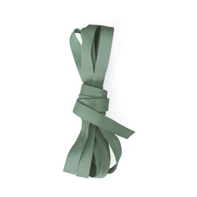 GROS GRAIN RIBBON "DUSTY LIGHT AQUA", Rolle