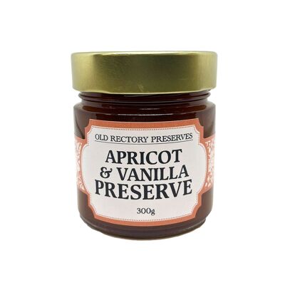 Aprikosen- und Vanillekonfitüre