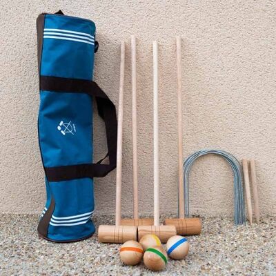 Croquet sac Junior en bois 4 joueurs