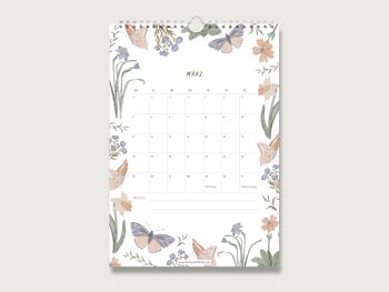 Calendrier 2024 DIN A4 - Naturel | Plantes | botanique | 2