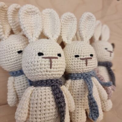Crochet rattle - Rabbit