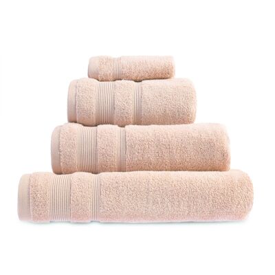Luxuriöse Zero Twist Handtücher aus ägyptischer Baumwolle – Blush