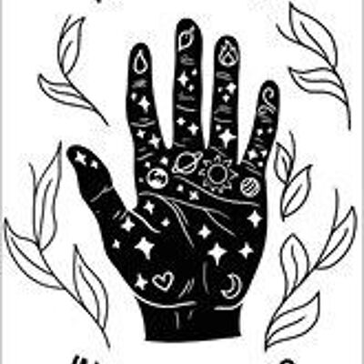 Grußkarte „Dein Schicksal liegt in Deinen Händen“.
