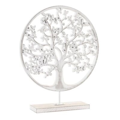 DECORATION MDF METAL 30X7X36 TREE OF LIFE DH203205