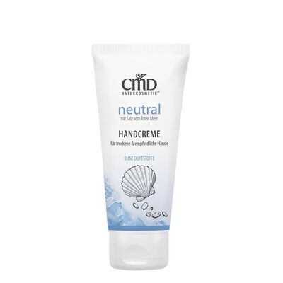 Crema de manos neutra con sal del Mar Muerto 100 ml