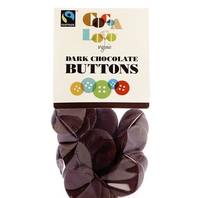 Boutons de chocolat noir – 100g