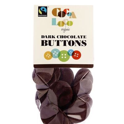 Botones de Chocolate Negro – 100g