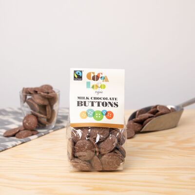 Botones de Chocolate con Leche – 100g