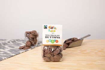 Boutons de chocolat au lait – 100g