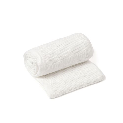 Soft Cotton Cellular Cot Blanket