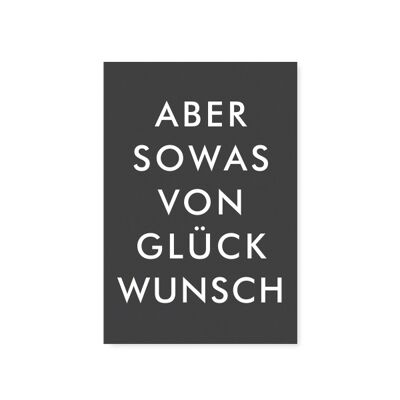 POSTCARD "GLÜCKWUNSCH", Stück