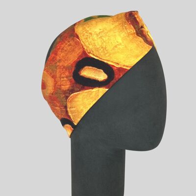 Diadema con banda para el pelo Gustav Klimt Amarillo