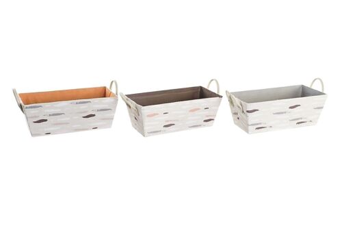 Cesta poliester 40x19x15 3 surt. DC198948
