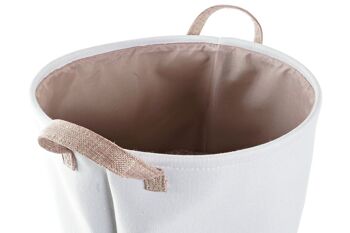 PANIER A LINGE POLYESTER 39X39X41 2 ASSORTIMENTS. DC200525 3