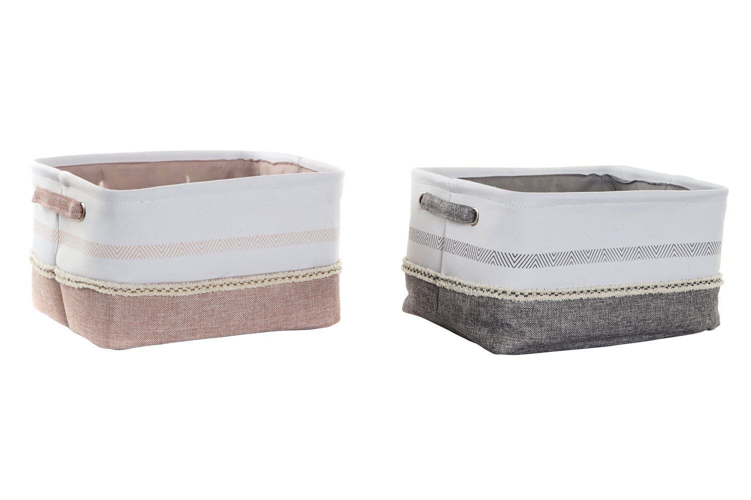 Cesta poliester 34x27x20 2 surt. DC200527