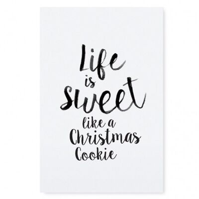 Poster "christmas cookie" - dina3