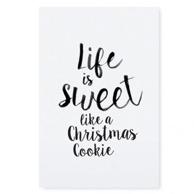 Poster "christmas cookie" - dina4