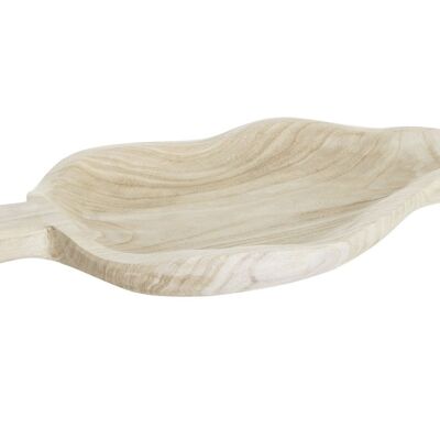 PAULOWNIA TABLE CENTER 56X28X5 NATURAL LEAF DH202157