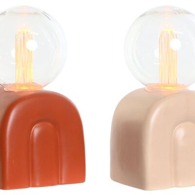Decoracion luminosa gres 10x8x16 2 surt. DH206295