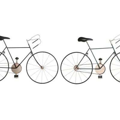 DECORACION PARED METAL 78X2,5X45 BICICLET 2 SURT. DP202339