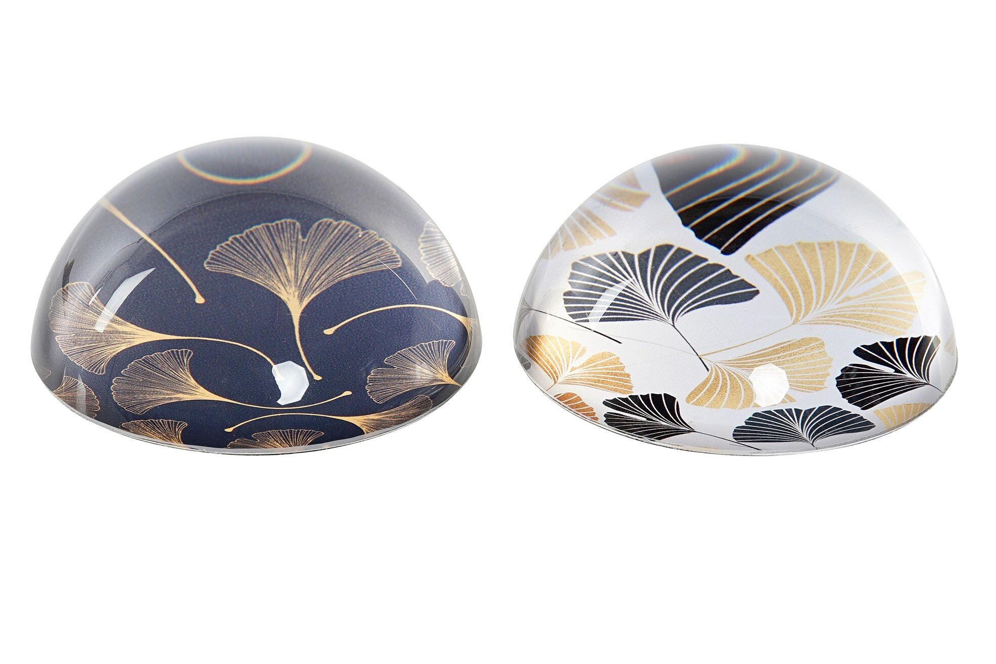 GINKO FERMACARTE IN VETRO 8X8X4 2 ASSORTIMENTI. DH206460