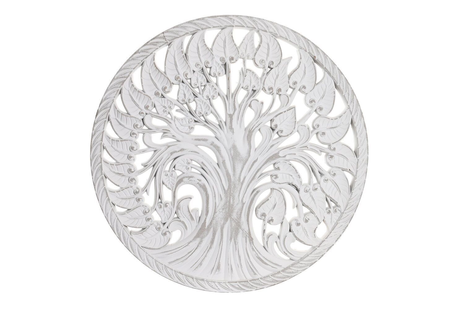 WANDDEKORATION MDF 60X2X60 WORN TREE DP203206