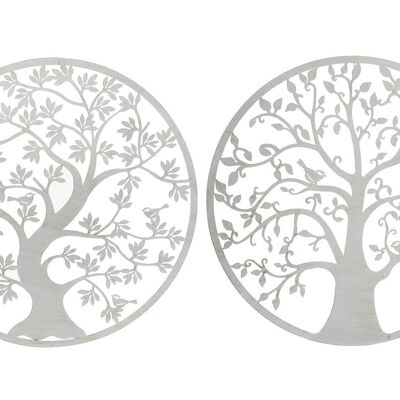 DECORACION PARED METAL 100X1X100 ARBOL DE LA VIDA DP162613