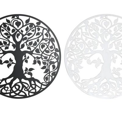 METAL WALL DECORATION 60X1X60 TREE 2 ASSORTED. DP204657