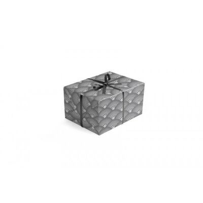 WRAPPING PAPER "CIRCLE GREY", Rollen