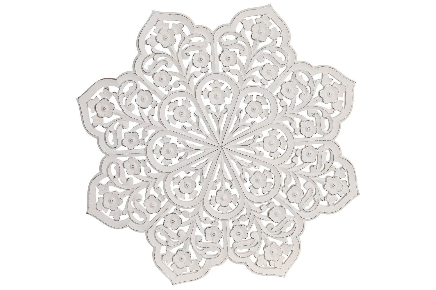 WANDDEKORATION MDF 60X1,5X60 WEISSER STERN DP205206