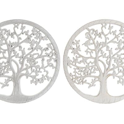 WALL DECORATION MDF 40X1,5X40 TREE OF LIFE 2 DP205932